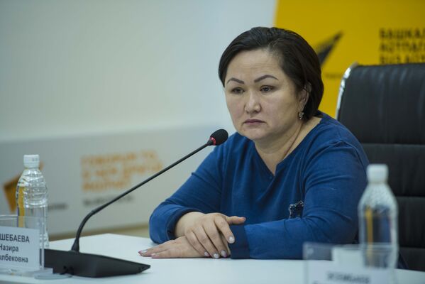 Заведующая отделением нефрологии Национального центра охраны материнства и детства Назира Бейшебаева - Sputnik Кыргызстан