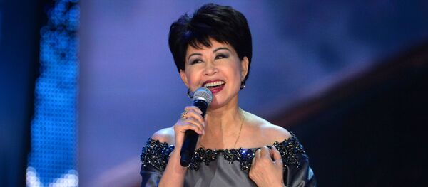 Народная артистка Казахстана, певица Роза Рымбаева. Архивное фото - Sputnik Кыргызстан