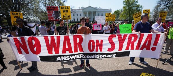 Ракетные удары по Сирии военными США, Великобритании и Франции - Sputnik Кыргызстан