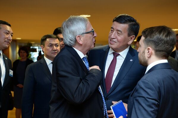 Рабочий визит президента КР С. Жээнбекова в Бельгию - Sputnik Кыргызстан