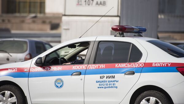 Гарнизонный развод-инструктаж столичной милиции на площади Ала-Тоо - Sputnik Кыргызстан