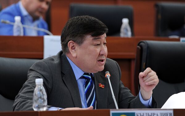 Депутат Умбеталы Кыдыралиев - Sputnik Кыргызстан