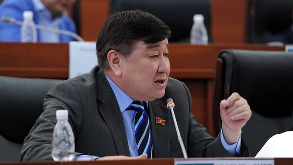 Депутат Умбеталы Кыдыралиев. Архивное фото - Sputnik Кыргызстан