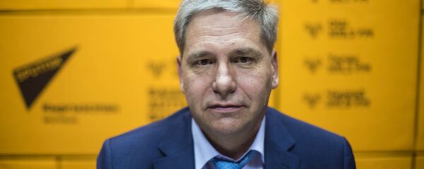 Президент Ассоциации рынков, предприятий торговли и сферы услуг КР Сергей Пономарев. Архивное фото - Sputnik Кыргызстан