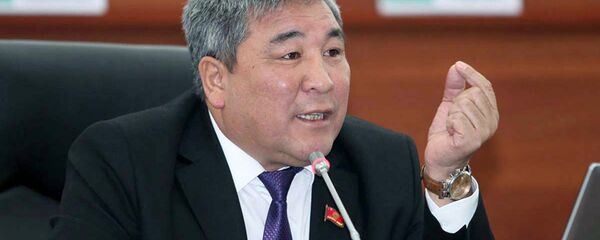 Депутат ЖК Рыскелди Момбеков - Sputnik Кыргызстан