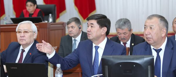 Рассмотрение кандидатуры Абулгазиева в Жогорку Кенеше - Sputnik Кыргызстан