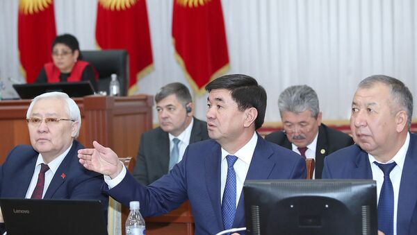Рассмотрение кандидатуры Абулгазиева в Жогорку Кенеше - Sputnik Кыргызстан
