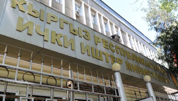 Здание Министерства внутренних дел в Бишкеке. Архивное фото - Sputnik Кыргызстан