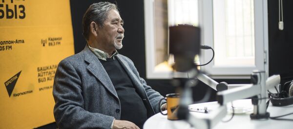 Кыргызстандык актер жана режиссер Акылбек Абдыкалыков. Архив - Sputnik Кыргызстан