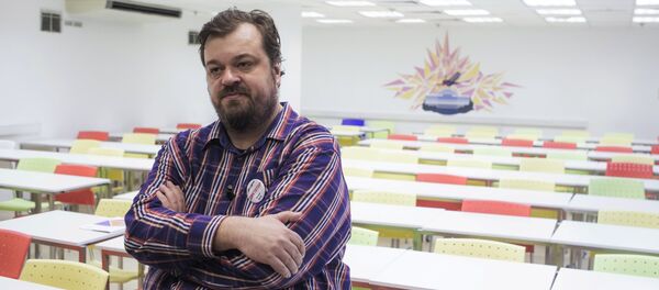 Спортивный комментатор Василий Уткин. Архивное фото - Sputnik Кыргызстан