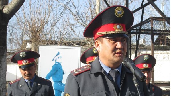 Начальник УВД города Ош Мурат Боронов. Архивное фото - Sputnik Кыргызстан