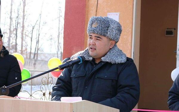 ИИМдин түштүк аймагы боюнча уюшкан кылмыштуулукка каршы күрөшүү башкармалыгынын башчысы Акылбек Мамасейитов - Sputnik Кыргызстан
