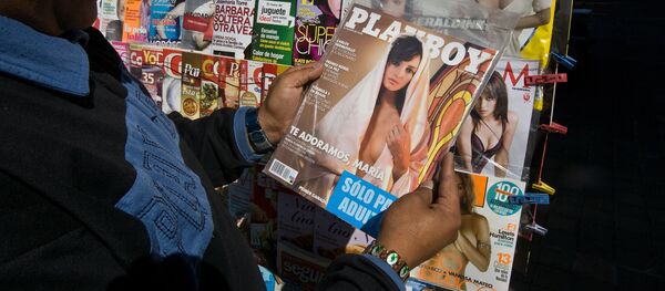 Выпуск журнала Playboy в Мехико Выпуск журнала Playboy в Мехико - Sputnik Кыргызстан