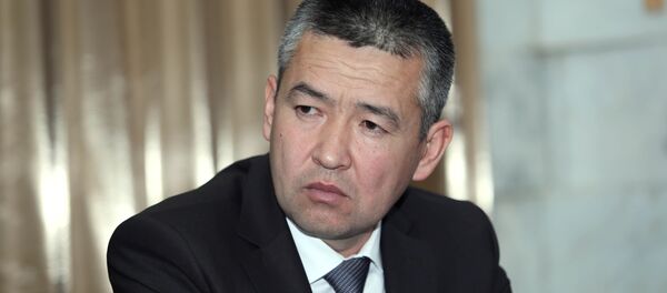 Өзгөчө кырдаалдар министри Нурболот Мирзахмедов. Архив - Sputnik Кыргызстан