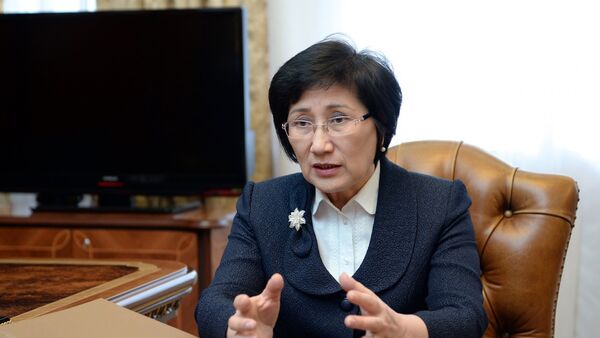 Председатель Верховного суда КР Айнаш Токбаева - Sputnik Кыргызстан