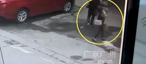 Кытайда аялдын башына асмандан ит кулап, ооруканага түштү. Видео - Sputnik Кыргызстан