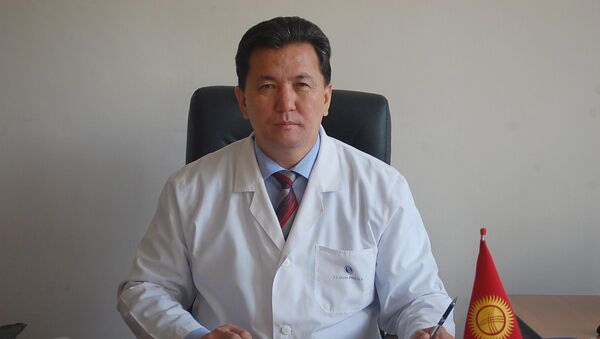 Ош облустук клиникалык ооруканасынын башкы дарыгери Шайырбек Сулайманов - Sputnik Кыргызстан