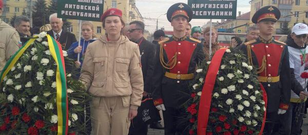 Международный форум Великая Победа, добытая единством: подвиг партизан и подпольщиков в Великой Отечественной войне в Брянске - Sputnik Кыргызстан