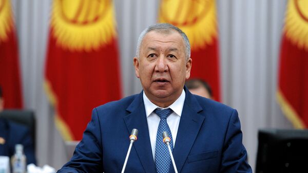 Кандидат на должность премьер-министр КР Кубатбек Боронов. Архивное фото - Sputnik Кыргызстан