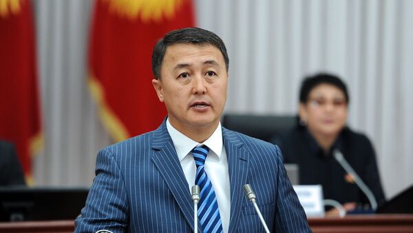 Вице-премьер министр Замирбек Аскаров. Архив - Sputnik Кыргызстан