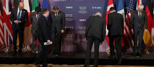 Встреча министров иностранных дел стран Большой семерки в Торонто - Sputnik Кыргызстан