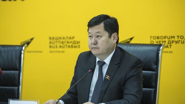 Аредседатель Бишкекского городского кенеша Алмаз Кененбаев - Sputnik Кыргызстан