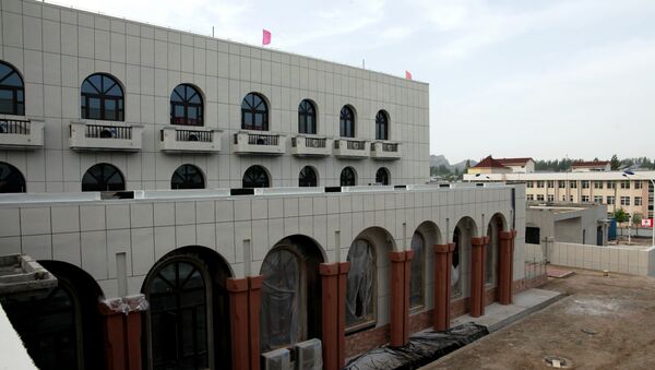 Строительство больницы в микрорайоне Ак-Тилек города Ош - Sputnik Кыргызстан