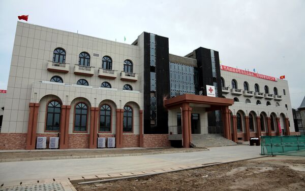 Больница строится в микрорайоне Ак-Тилек - Sputnik Кыргызстан
