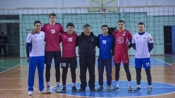 Мужская сборная Кыргызстана по волейболу. Архивное фото - Sputnik Кыргызстан