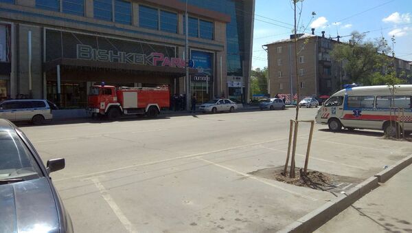 Оцепление торгово-развлекательного центра Бишкек парк - Sputnik Кыргызстан