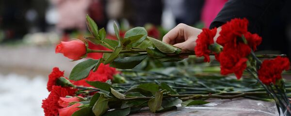 Акции в память о погибших при пожаре в ТЦ Зимняя вишня - Sputnik Кыргызстан