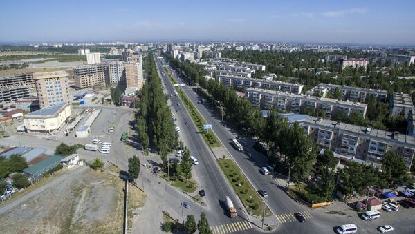 Вид на улицу Масалиева в Бишкеке - Sputnik Кыргызстан