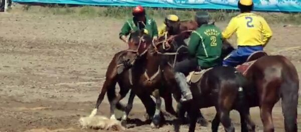 Финал турнира по кок-бору в честь Дня Бишкека - Sputnik Кыргызстан