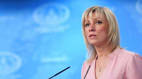 Официальный представитель министерства иностранных дел России Мария Захарова. Архивное фото - Sputnik Кыргызстан