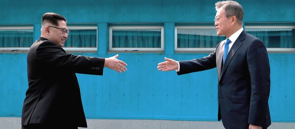Встреча лидеров КНДР и Южной Кореи - Sputnik Кыргызстан
