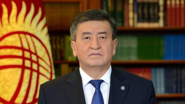 Президент Кыргызстана Сооронбай Жээнбеков. Архивное фото - Sputnik Кыргызстан