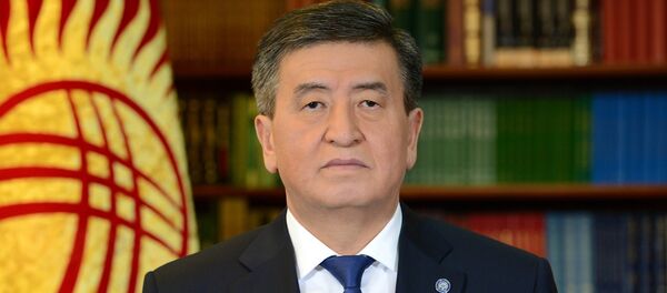 Президент Кыргызстана Сооронбай Жээнбеков. Архивное фото - Sputnik Кыргызстан