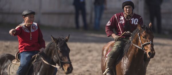  Игрок сборной Кыргызстана по кок бору Манас Ниязов - Sputnik Кыргызстан