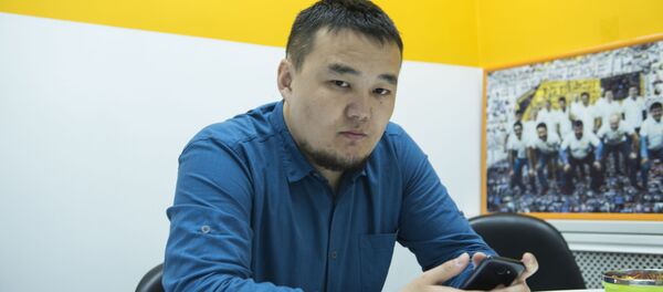 Mara Team Management промоутерлик компаниясынын жетекчиси Марат Бекмуратов - Sputnik Кыргызстан