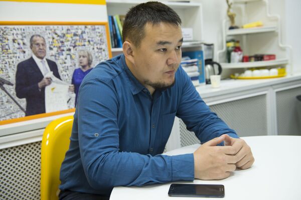 Руководитель промоутерской компании Mara Team Management Марат Бекмуратов - Sputnik Кыргызстан