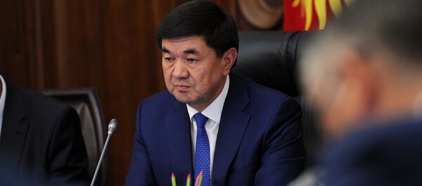 Заседание Совета правительства КР по фискальной и инвестиционной политике - Sputnik Кыргызстан