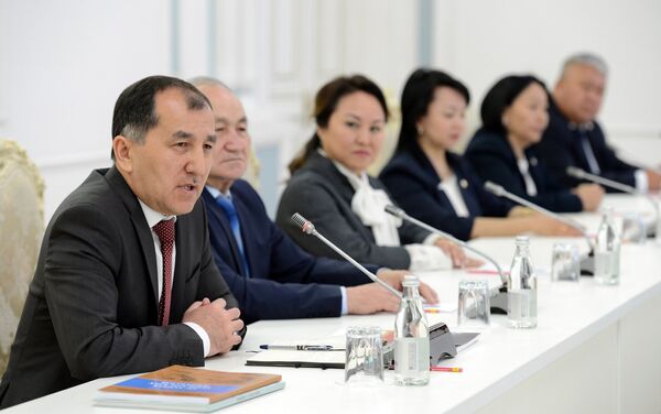Президент особо отметил, что Кыргызстан стремится построить правовое государство, в котором важно соблюдать верховенство закона - Sputnik Кыргызстан