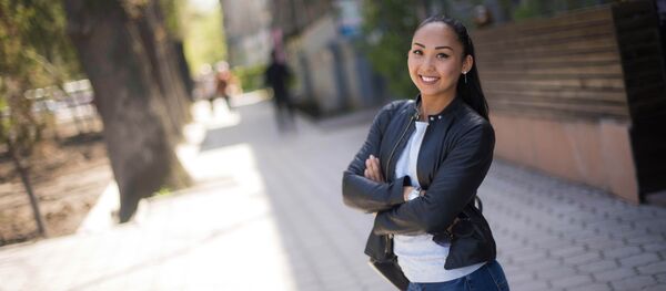 Гимнастка Аида Акматова - Sputnik Кыргызстан