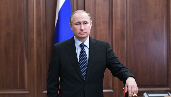 Архивное фото президента РФ Владимира Путина - Sputnik Кыргызстан