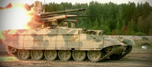 Терминатор — демонстрация мощи новой боевой машины России на видео - Sputnik Кыргызстан