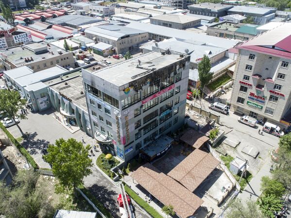 Орто-Сай базарынын аймагында орун алган Каухар бизнес борбору - Sputnik Кыргызстан