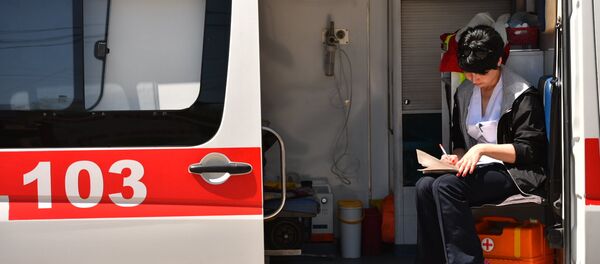 Пожар в бизнес-центре Каухар на Орто-Сайском рынке Пожар в бизнес-центре Каухар на Орто-Сайском рынке - Sputnik Кыргызстан