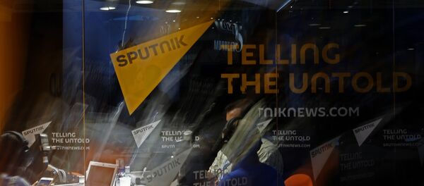 Студия радио Sputnik. Архивное фото - Sputnik Кыргызстан