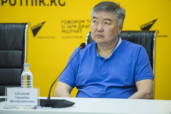 Член общественного штаба Бессмертный полк — Кыргызстан Таалайбек Сагынов - Sputnik Кыргызстан