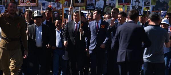 Марш Бессмертный полк в Бишкеке - Sputnik Кыргызстан